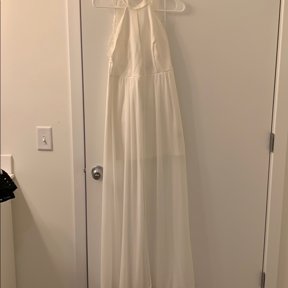 White dress